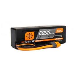 Click here to learn more about the Spektrum 5000mAh 3S 11.1V 100C Smart LiPo Hardcase; IC3.