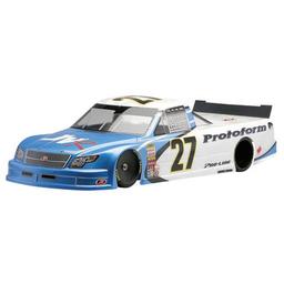 Click here to learn more about the Protoform - Pro-line Racing ORT Oval Race Truck Body, Clear.