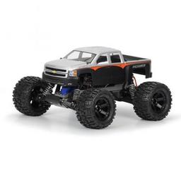 Click here to learn more about the Pro-line Racing Chevy Silverado 2500 HD Clear Body: Stampede.