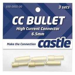 Click here to learn more about the Castle Creations 6.5mm High Current CC Bullet Connector Set.