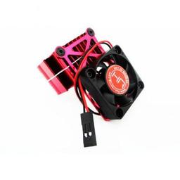 Click here to learn more about the Hot Racing Clip-On Two-Piece Motor Heat Sink W/ Fan (Red).