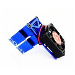 Click here to learn more about the Hot Racing Clip-On Two-Piece Motor Heat Sink W/ Fan (Blue).