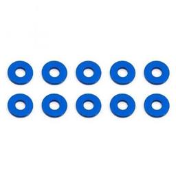 Click here to learn more about the Team Associated Bulkhead Washers, 7.8x1.0 mm, blue aluminum.