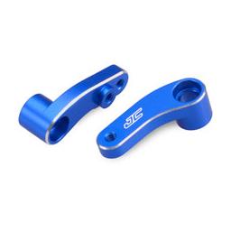 Click here to learn more about the JConcepts, Inc. Aluminum Steering Bellcranks, Blue:B6, B6D.