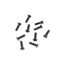 Click here to learn more about the TEKNO RC LLC M2.5x10mm Flat Head Screws (Black, 10pcs).
