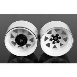 Click here to learn more about the RC4WD 6 Lug Wagon 2.2 Steel Stamped Beadlock Wheel, Wht.