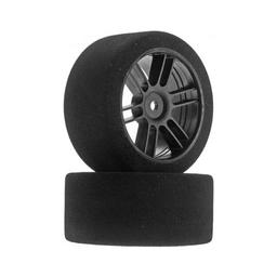 Click here to learn more about the John's BSR Racing Rear 30mm Nitro Touring Foam Tire, Blk Whl, 38 (2).