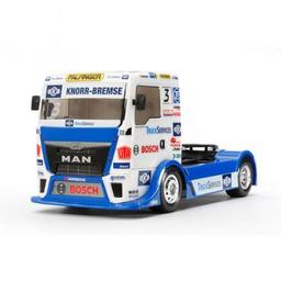 Click here to learn more about the Tamiya America, Inc Team Hahn Racing MAN TGS 4WD On Road, TT01E.