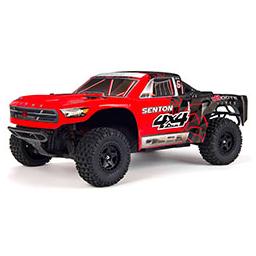 Click here to learn more about the ARRMA 1/10 Senton Mega 4x4 Brushed 4WD SC Red/Black.