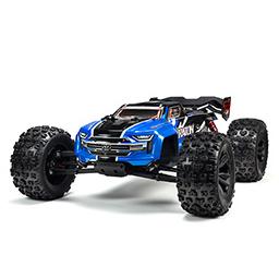 Click here to learn more about the ARRMA 1/8 Kraton 6S 4WD BLX Speed Monster Truck RTR Blue.