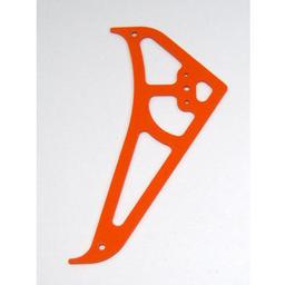 Click here to learn more about the Xtreme Racing G-10 Carbon Fiber Rotor Fin, Orange: Blade 450.