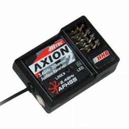 Click here to learn more about the Hitec RCD Inc. Axion 2, 2 Ch High Response, 2.4GHz Rx.