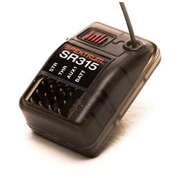 Click here to learn more about the Spektrum SR315 DSMR 3 CH Receiver.