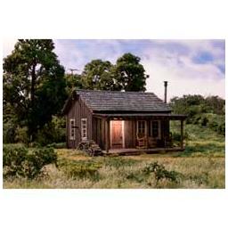 Click here to learn more about the Woodland Scenics HO B/U Rustic Cabin.