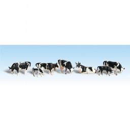 Click here to learn more about the Woodland Scenics HO Holstein Cows.