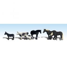 Click here to learn more about the Woodland Scenics HO Farm Animals.