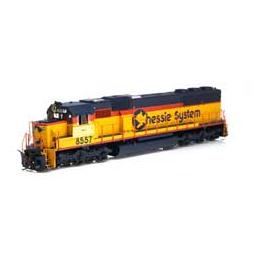 Click here to learn more about the Athearn HO RTR SD50 w/DCC & Sound,CSX/Chessie Patched#8557.