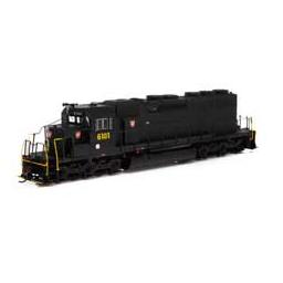 Click here to learn more about the Athearn HO RTR SD40 w/DCC & Sound, PRR/Dark Green #6101.