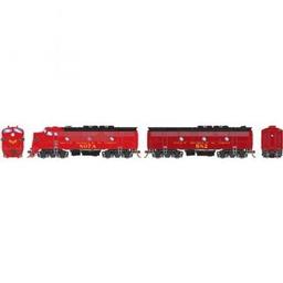 Click here to learn more about the Athearn HO F3A/F3B w/DCC & Sound, GM&O/Freight/Passenger.