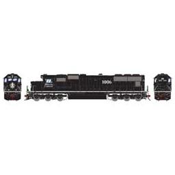Click here to learn more about the Athearn HO SD70, IC/White Stripe #1006.