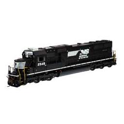 Click here to learn more about the Athearn HO SD70 w/DCC & Sound, NS/Horse Head #2548.