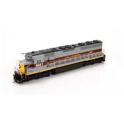 Click here to learn more about the Athearn HO SD45-2, CR/ex EL #6661.