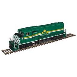 Click here to learn more about the Atlas Model Railroad HO GP40-2W, Hudson Bay Railway #4201.