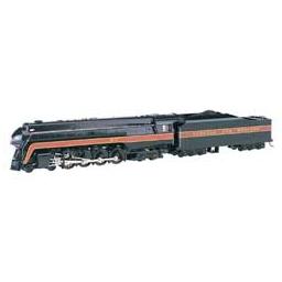 Click here to learn more about the Bachmann Industries HO Class J 4-8-4 w/DCC & Sound Value, N&W/Railfan.