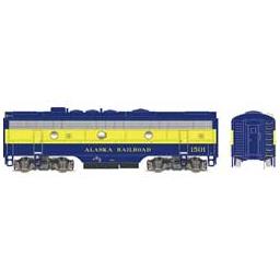 Click here to learn more about the Bowser Manufacturing Co., Inc. HO F7B, ARR/Blue & Yellow #1501.