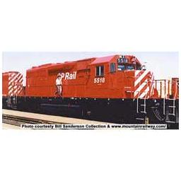 Click here to learn more about the Bowser Manufacturing Co., Inc. HO SD40 w/DCC & Sound, CPR #5518.