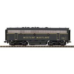 Click here to learn more about the M.T.H. Electric Trains HO F7B w/NMRA Socket, WM #53B.