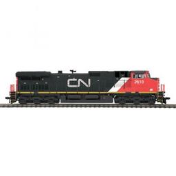 Click here to learn more about the M.T.H. Electric Trains HO Dash-9 w/NMRA, CN #2610.