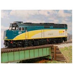 Click here to learn more about the Rapido Trains Inc. HO F40PH-2D w/DCC & Sound, VIA #6421.