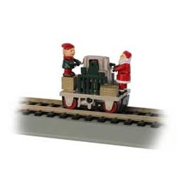 Click here to learn more about the Bachmann Industries HO Operating Gandy Dancer, Christmas.