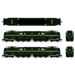 Click here to learn more about the Broadway Limited Imports HO GG1 w/DCC & Paragon 3, PRR #4801.
