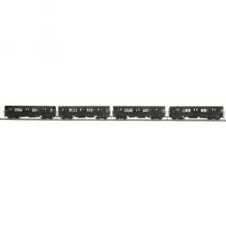Click here to learn more about the M.T.H. Electric Trains HO R-22 Subway w/NMRA, MTA #7556 (4).