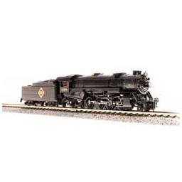Click here to learn more about the Broadway Limited Imports N Heavy Mikado 2-8-2 w/DCC & Paragon3, ERIE #3202.