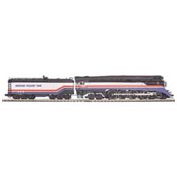 Click here to learn more about the M.T.H. Electric Trains HO 4-8-4 SG-4 w/PS3, American Freedom #4449.