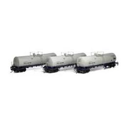 Click here to learn more about the Athearn HO RTR 16,000-Gallon Tank,UTLX/White & Blue #1 (3).