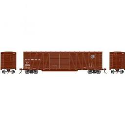 Click here to learn more about the Athearn HO RTR 50'' Single Sheathed Box, SP #69202.