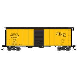 Click here to learn more about the Atlas Model Railroad HO 40'' Postwar Box, TH&B #3363.