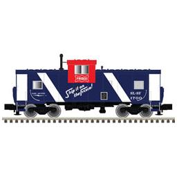 Click here to learn more about the Atlas Model Railroad HO Extended Vision Caboose, Frisco #1700.