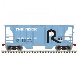 Click here to learn more about the Atlas Model Railroad HO Trainman PS-2 Covered Hopper, RI #507134.