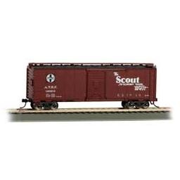 Click here to learn more about the Bachmann Industries HO 40'' Map Box Car, SF/Scout.
