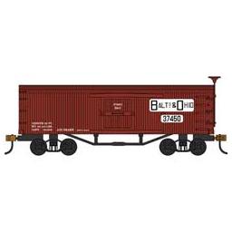 Click here to learn more about the Bachmann Industries HO Old Time Box, B&O.