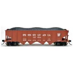 Click here to learn more about the Bowser Manufacturing Co., Inc. HO H21a Hopper, PRR/Shadow Keystone #137917.