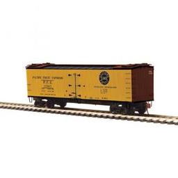Click here to learn more about the M.T.H. Electric Trains HO R40-2 Wood Reefer, PFE #37569.