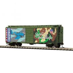 Click here to learn more about the M.T.H. Electric Trains HO 40'' PS-1 Box, US Marine Corps/Spirit of UP.
