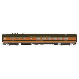 Click here to learn more about the Rapido Trains Inc. HO Lightweight PS Diner, GN/Lake Michigan #1154.