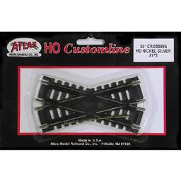 Click here to learn more about the Atlas Model Railroad HO Code 100 30 Degree Custom Crossing.